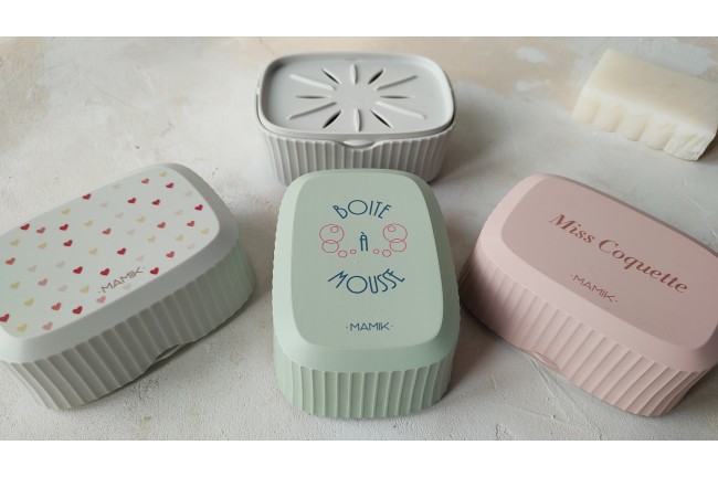 Boîte de transport pour cosmétique solide