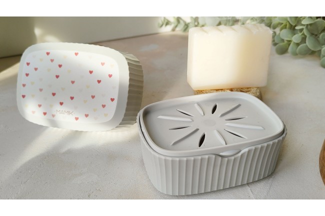 Boîte de transport pour cosmétique solide