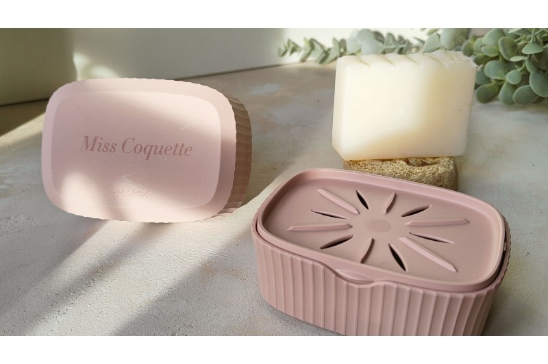 Boîte de transport pour cosmétique solide