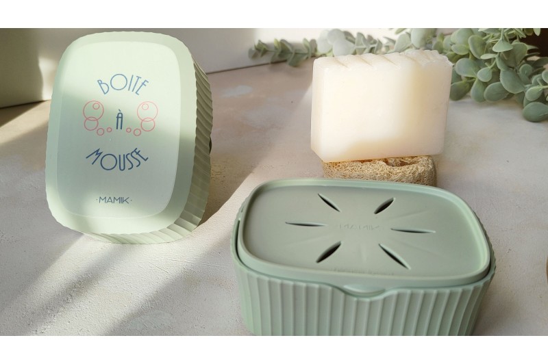 Boîte de transport pour cosmétique solide