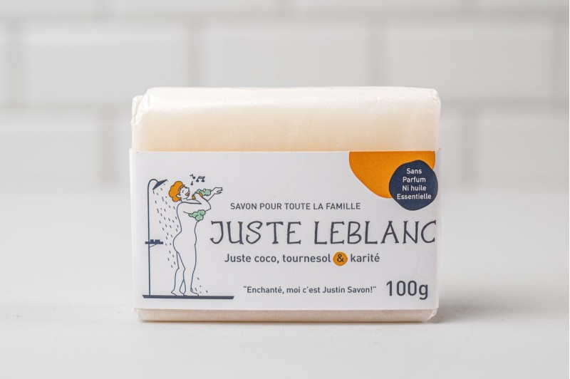 Savon Juste Leblanc
