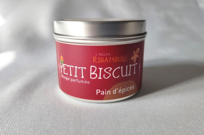 Bougie Petit Biscuit - Parfum pain d'épices