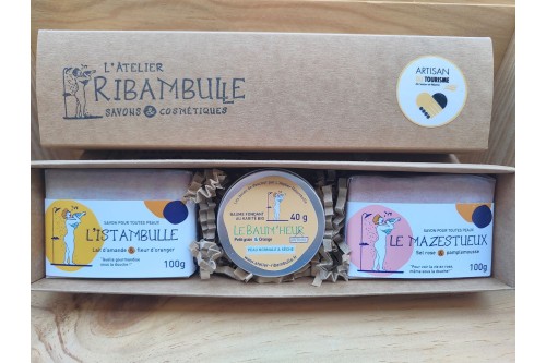 Coffret soin Hespéridé – Savons & baume aux agrumes