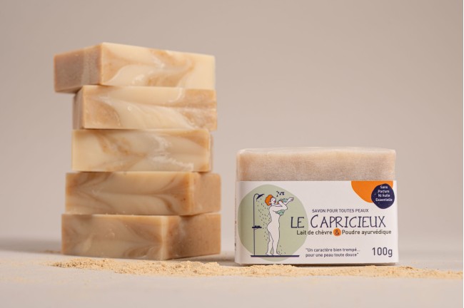 Savon artisanal Le Capricieux fabriqué en seine et marne – L’Atelier Ribambulle
