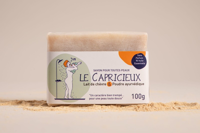 Savon artisanal Le Capricieux saponifié à froid