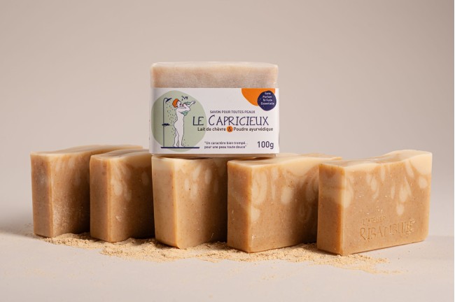 Savon artisanal Le Capricieux fabriqué Fontainebleau– L’Atelier Ribambulle