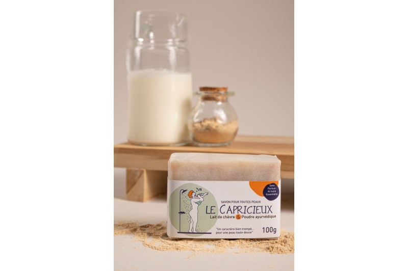 Savon artisanal Le Capricieux saponifié à froid vers moret sur loing montereau fontainebleau