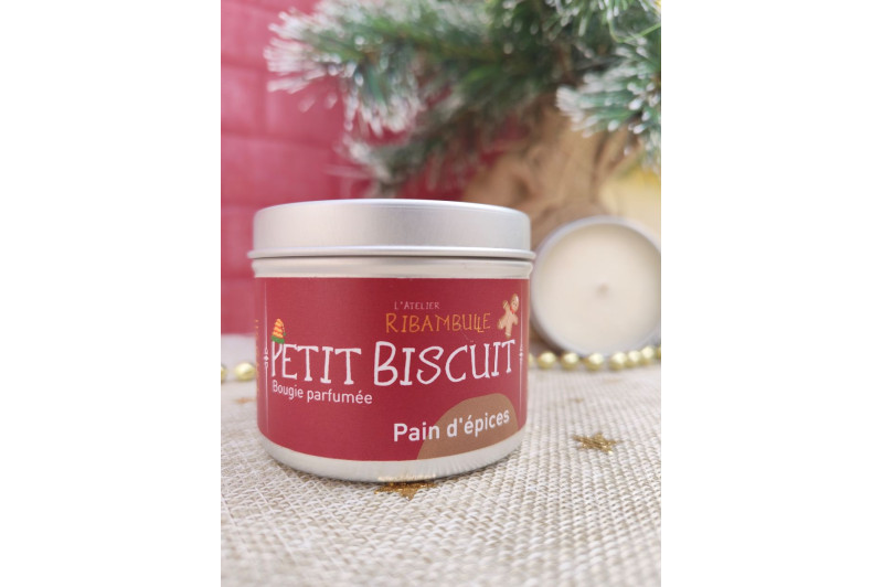 Bougie Petit Biscuit - Parfum pain d'épices