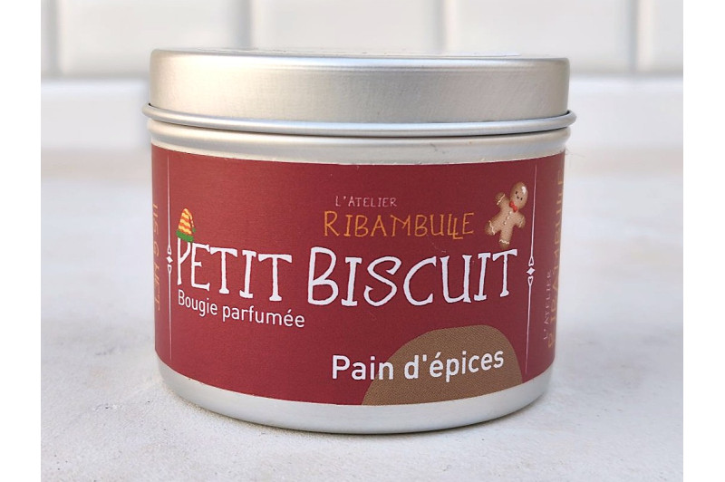 Bougie Petit Biscuit - Parfum pain d'épices