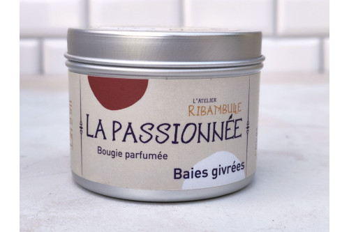 Bougie parfumée Baies Givrées artisanale | La Passionnée