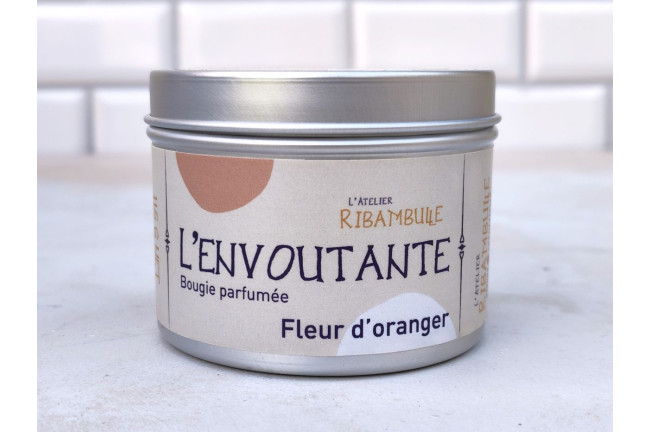 Bougie parfumée Fleur d'oranger artisanale | L’Envoutante