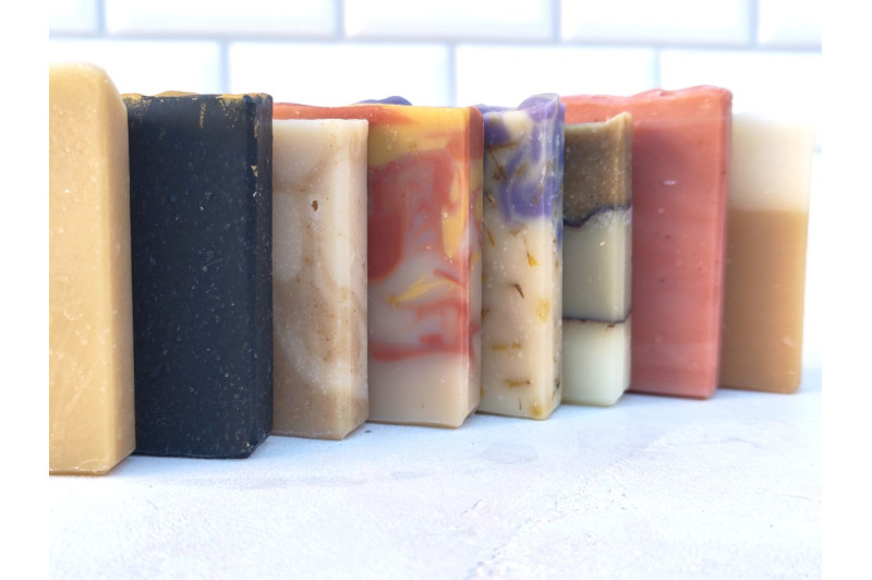 Assortiment de 5 mini-savons artisanaux de 25 g | Ribambulle