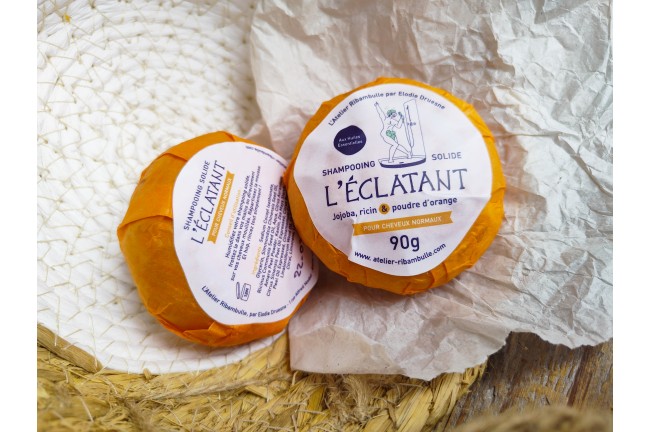 L'Eclatant: Shampoing solide pour cheveux normaux