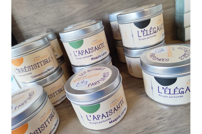 L’Apaisante – Bougie parfumée Maquis Corse