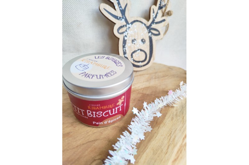 Bougie Petit Biscuit - Parfum pain d'épices