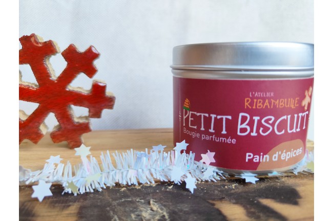 Bougie Petit Biscuit - Parfum pain d'épices