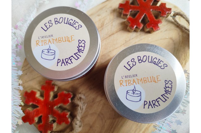 Bougie Oh oh oh ! - Parfum sapin de Noël