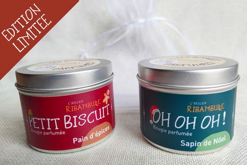 Duo bougies de Nöel