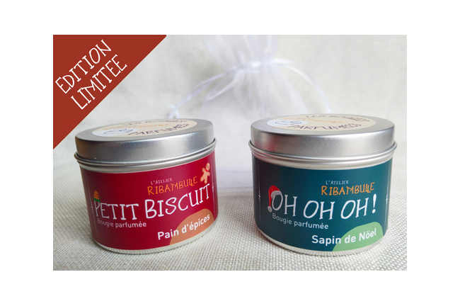 Duo bougies de Nöel