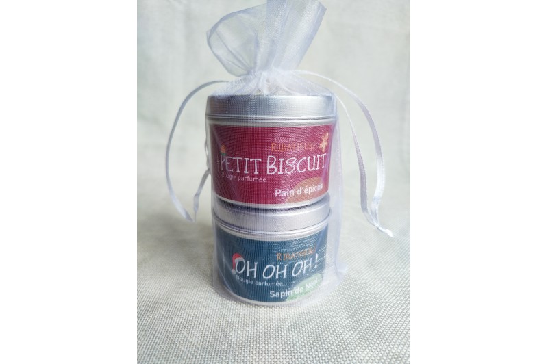 Duo bougies de Nöel