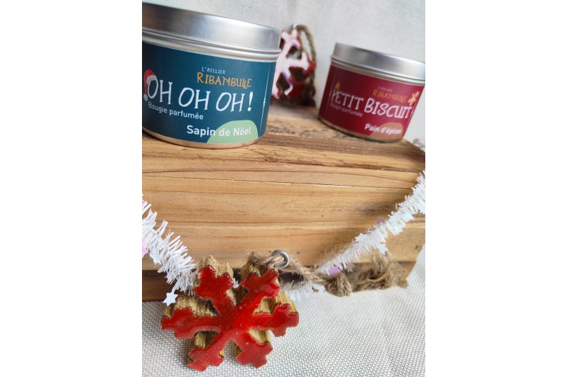 Duo bougies de Nöel