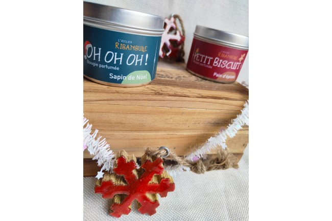 Duo bougies de Nöel