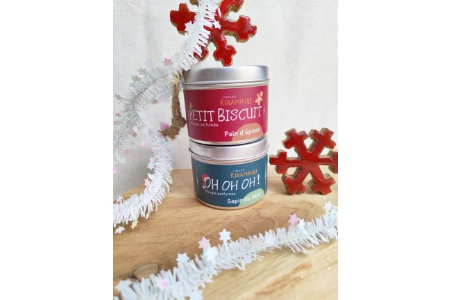 Duo bougies de Nöel