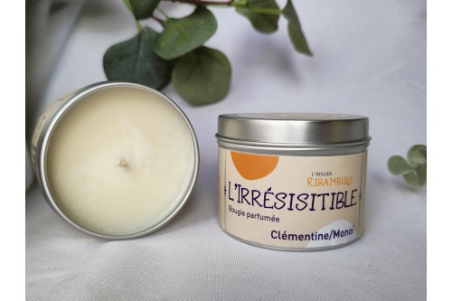 L’Irrésistible – Bougie parfumée Clémentine & Monoï
