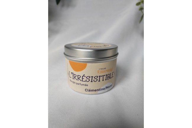 L’Irrésistible – Bougie parfumée Clémentine & Monoï