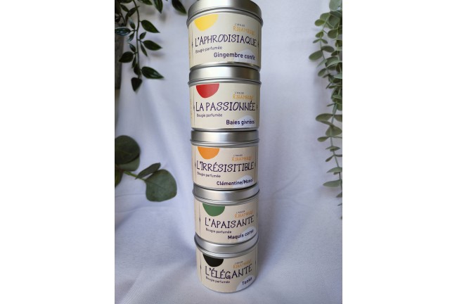 L’Irrésistible – Bougie parfumée Clémentine & Monoï