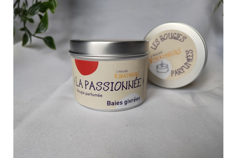 La Passionnée – Bougie parfumée Baies Givrées