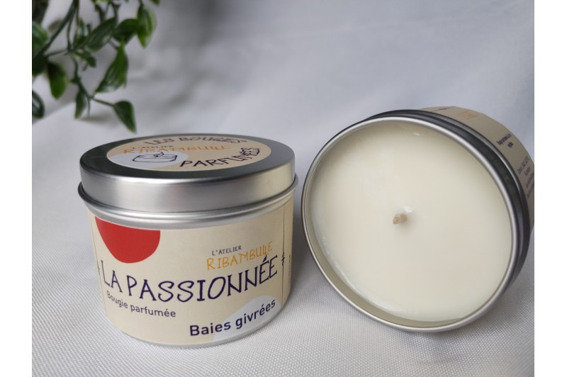 La Passionnée – Bougie parfumée Baies Givrées