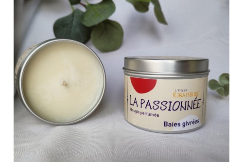 La Passionnée – Bougie parfumée Baies Givrées