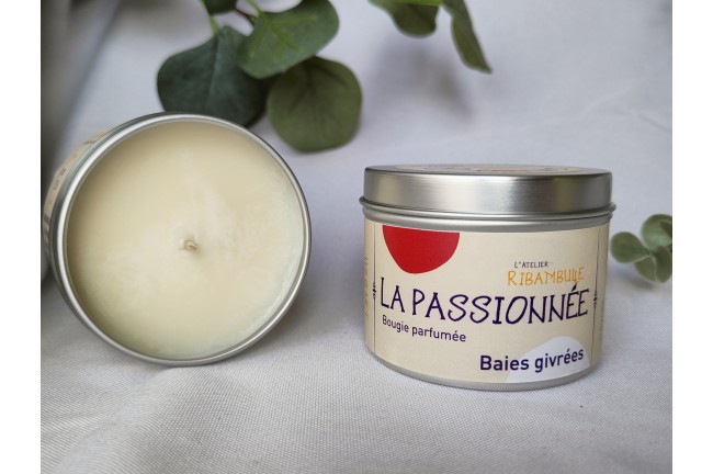 La Passionnée – Bougie parfumée Baies Givrées