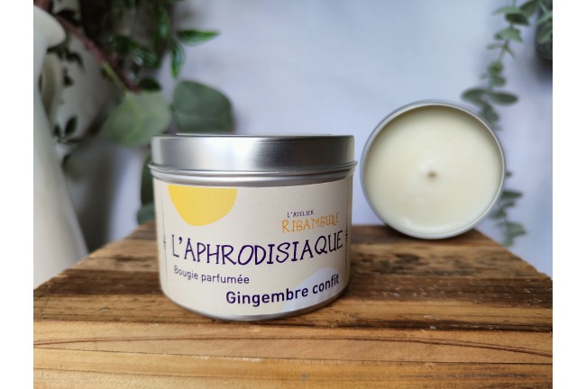 L’Aphrodisiaque – Bougie parfumée Gingembre Confit