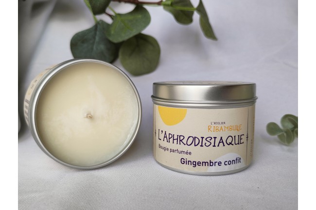 L’Aphrodisiaque – Bougie parfumée Gingembre Confit