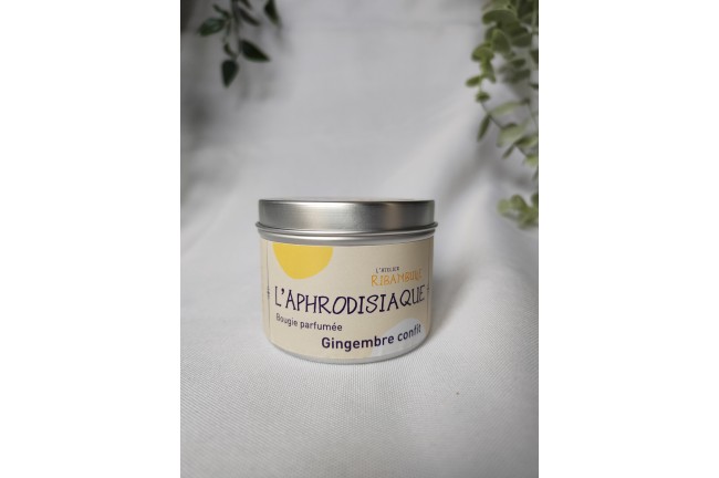 L’Aphrodisiaque – Bougie parfumée Gingembre Confit