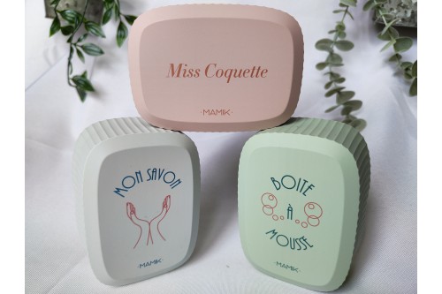 Boîte de transport pour cosmétique solide