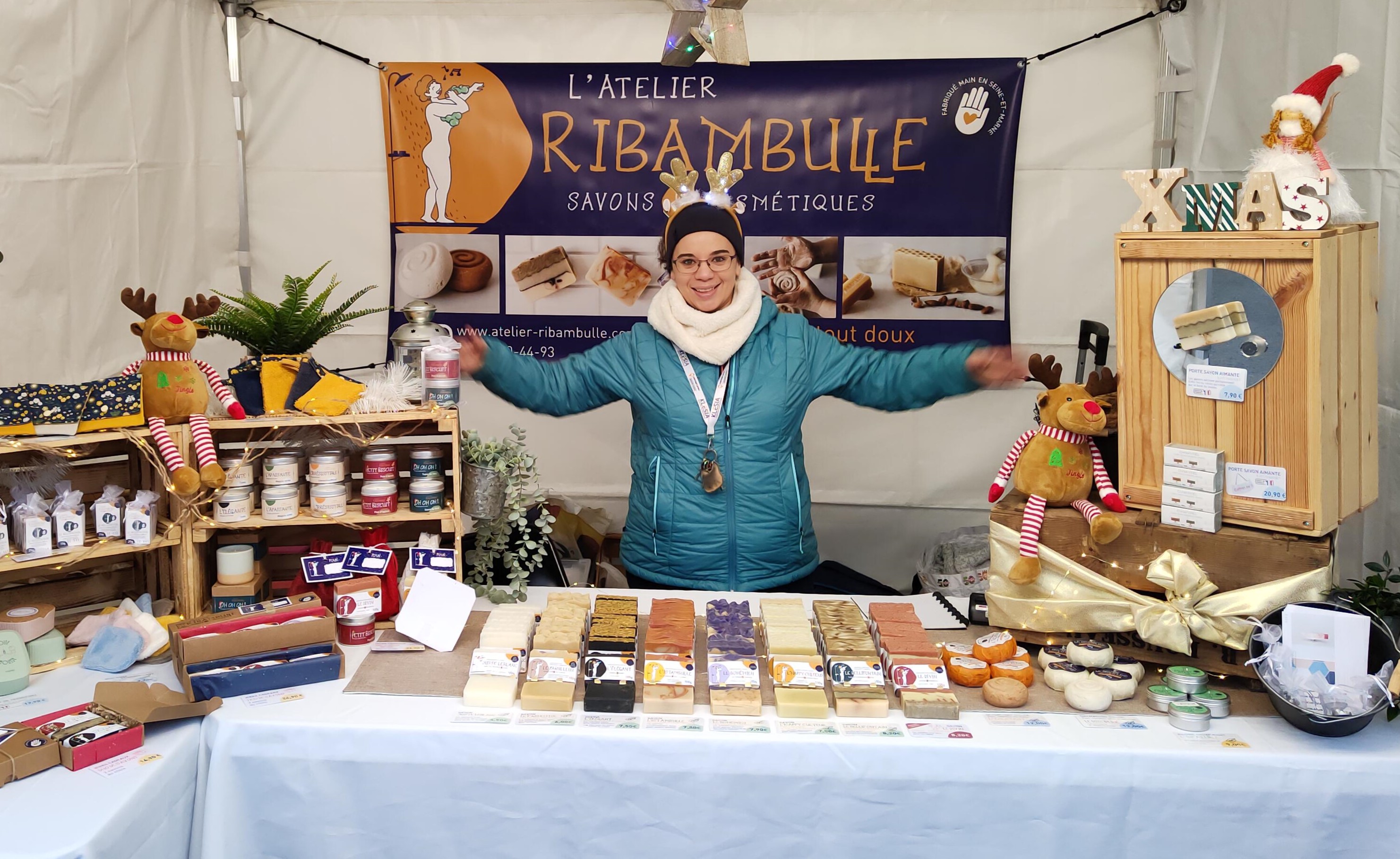 marché de noël en seine et marne savonnerie