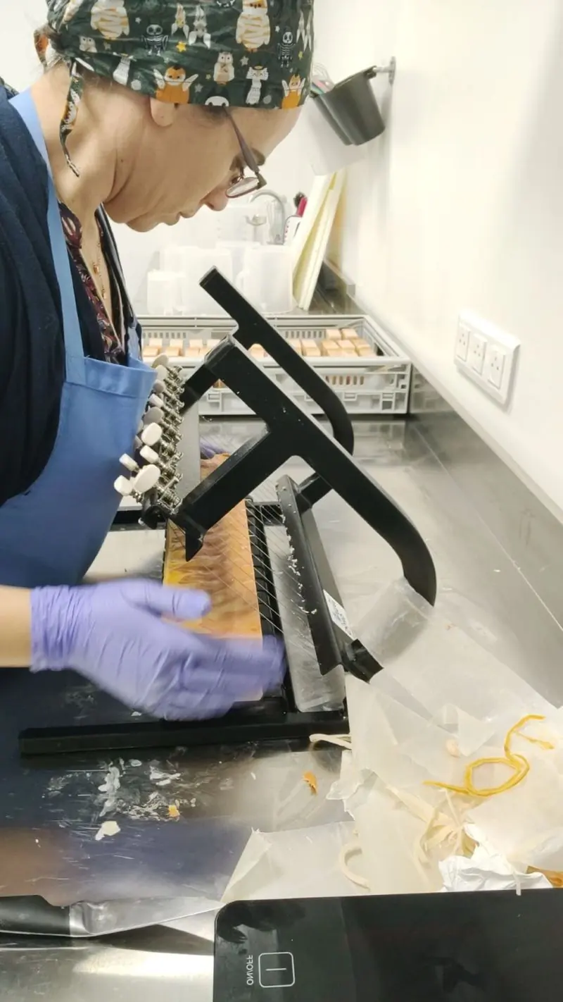 Découper – fabrication à l'atelier