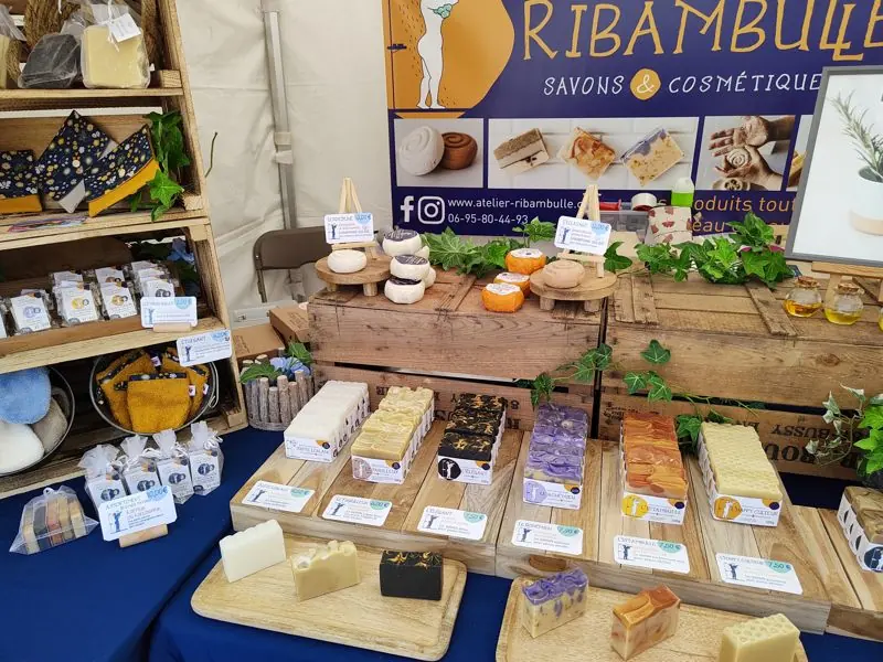Le stand de L'Atelier Ribambulle